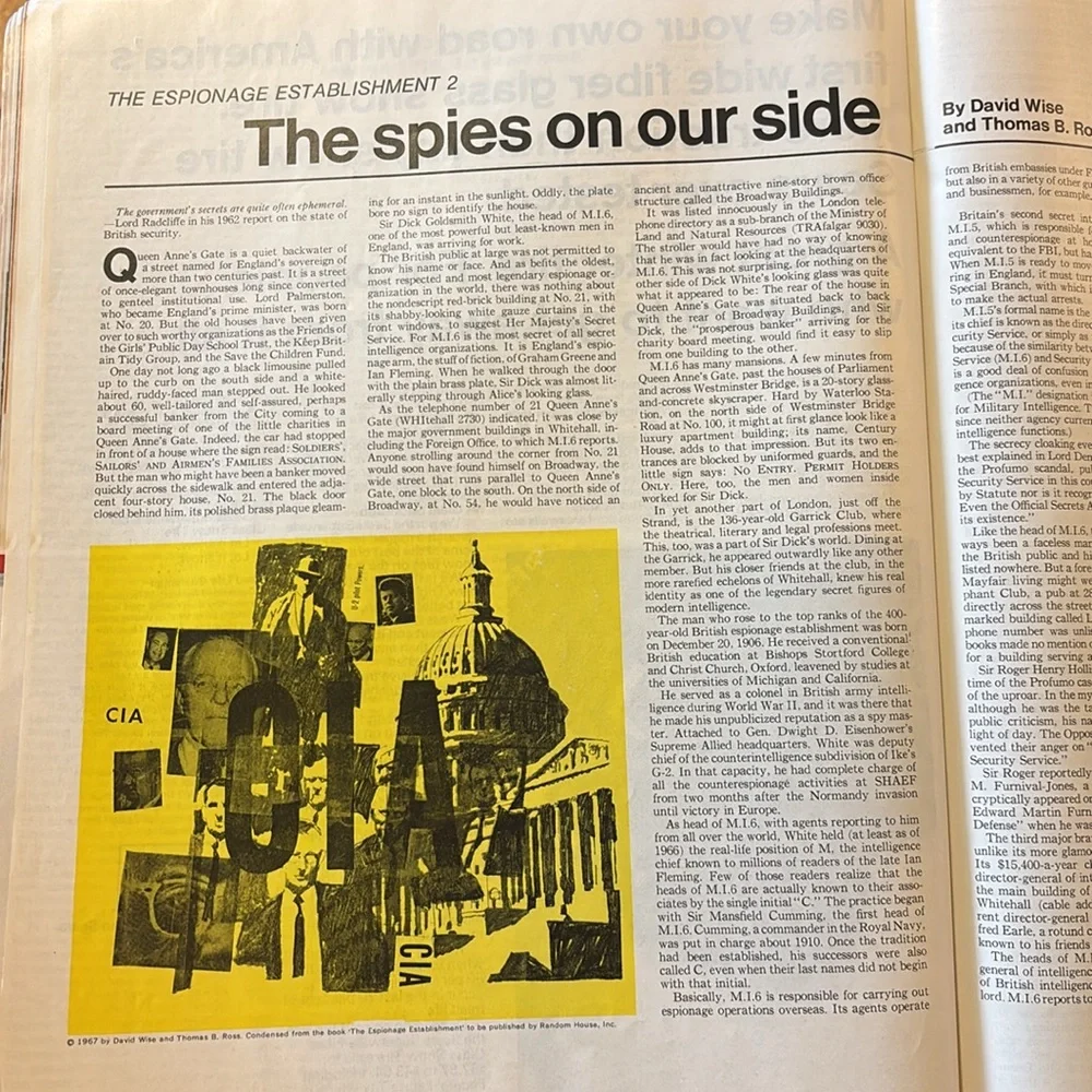 Evening Post Eyewitness accounts of 50 years of thunder Russia & 3 Look Issues
